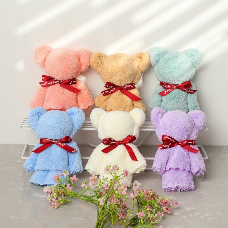 Khăn Quàng Cổ Hình Gấu Dễ Thương Thích Hợp Làm Quà Tặng khăn tắm đồ decor phòng ngủ | BigBuy360 - bigbuy360.vn
