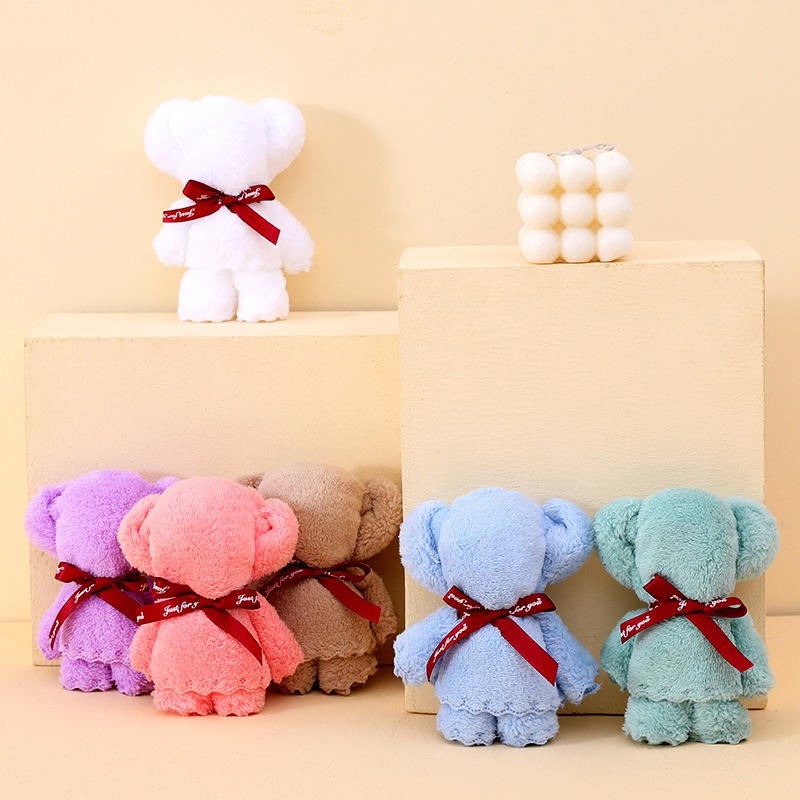 Khăn Quàng Cổ Hình Gấu Dễ Thương Thích Hợp Làm Quà Tặng khăn tắm đồ decor phòng ngủ | BigBuy360 - bigbuy360.vn