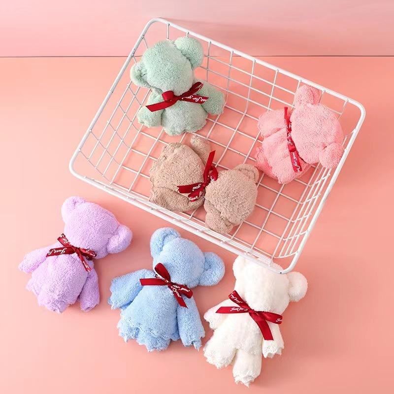 Khăn Quàng Cổ Hình Gấu Dễ Thương Thích Hợp Làm Quà Tặng khăn tắm đồ decor phòng ngủ | BigBuy360 - bigbuy360.vn
