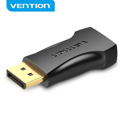 Đầu chuyển đổi DP sang HDMI Vention 4K 30Hz từ phích sang cổng cắm mạ vàng HDMI cho TV