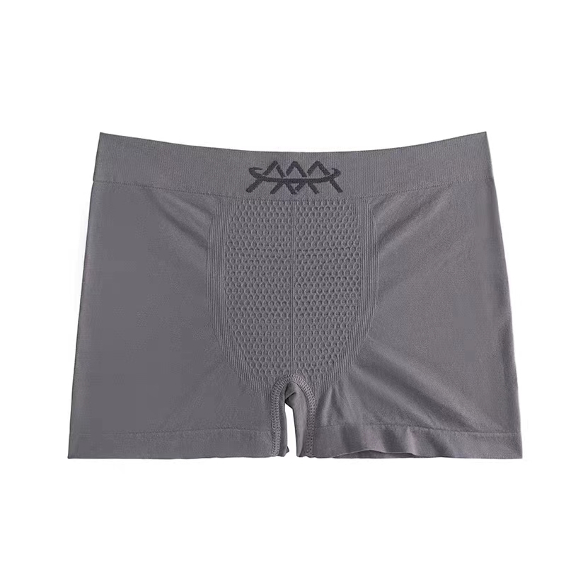 Kyushuad Quần Lót boxer Mỏng Không Đường May Độ Co Giãn Cao Màu Trơn Thoáng Khí Cho Nam