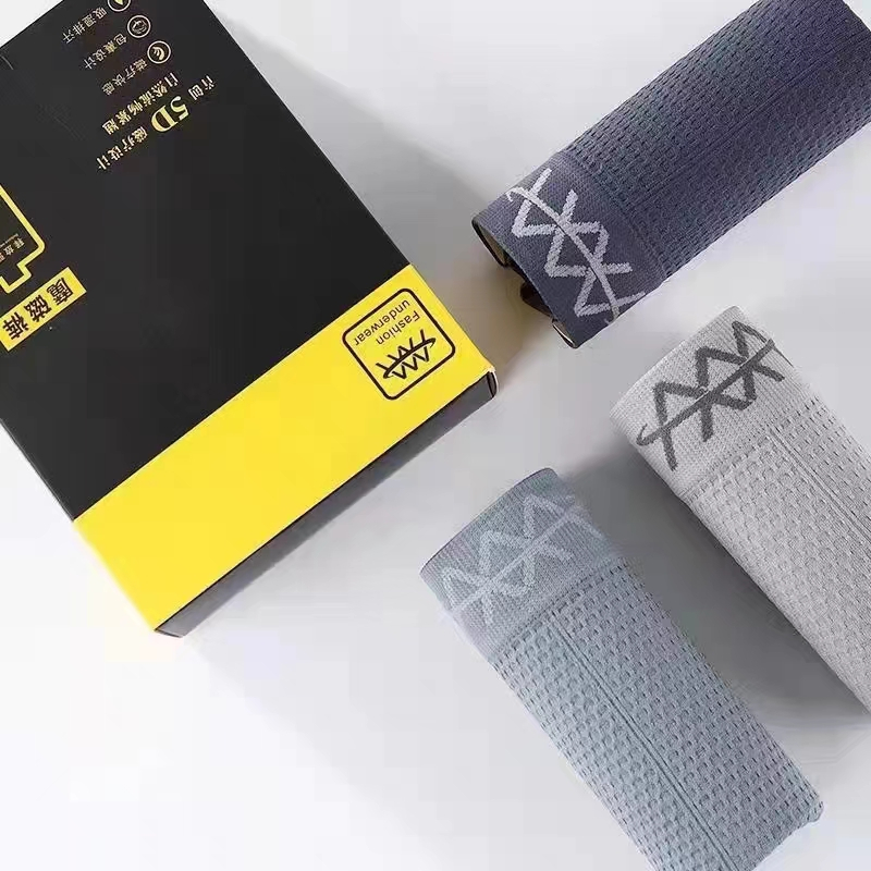 Kyushuad Quần Lót boxer Mỏng Không Đường May Độ Co Giãn Cao Màu Trơn Thoáng Khí Cho Nam
