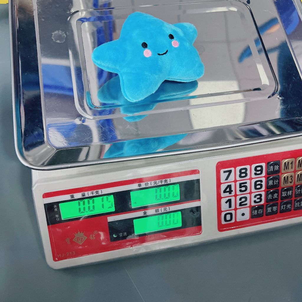 Đồ Chơi Nhồi Bông Mềm 10cm Hình Ngôi Sao Đám Mây Có Tiếng Kêu Vui Nhộn Cho Thú Cưng