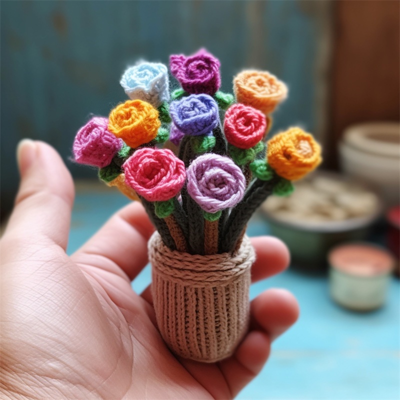 25g 70m 27 Màu Năm sợi sữa bông Crochet sợi áo len khăn DIY chất lượng cao mềm tay đan chỉ