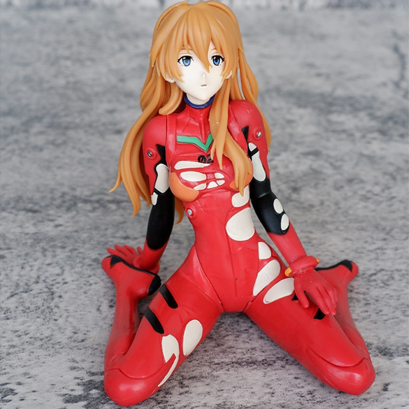 Mô Hình Đồ Chơi Nhân Vật Hoạt Hình asuka langley soryu 12cm Bằng pvc