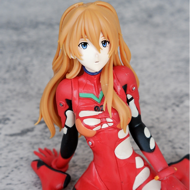 Mô Hình Đồ Chơi Nhân Vật Hoạt Hình asuka langley soryu 12cm Bằng pvc