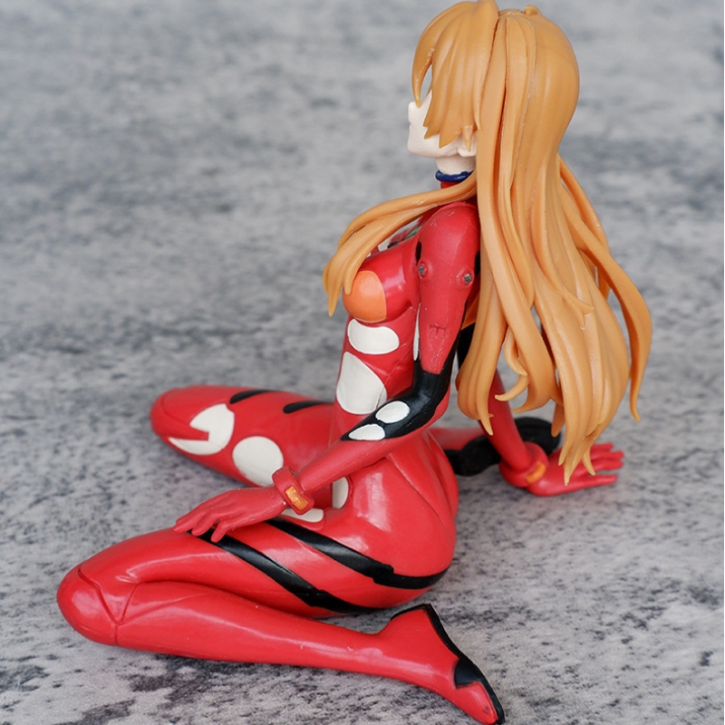 Mô Hình Đồ Chơi Nhân Vật Hoạt Hình asuka langley soryu 12cm Bằng pvc