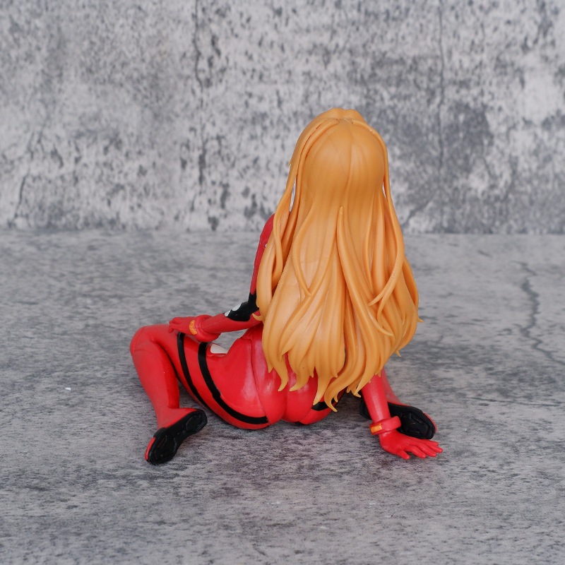 Mô Hình Đồ Chơi Nhân Vật Hoạt Hình asuka langley soryu 12cm Bằng pvc