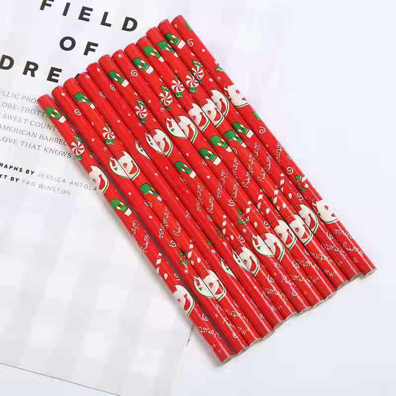 Túi Đựng Bút Chì In Hoạt Hình Ông Già Noel Dễ Thương Cho Bé