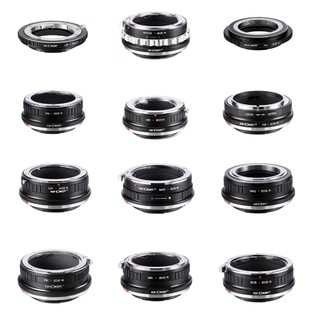 K & f adapter cho nikon g / mf / eos / md / c y / m42 / pk / m39 / leica m mount lens