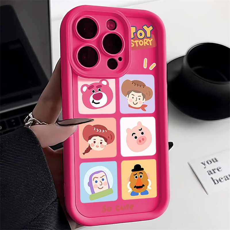 Mềm Ốp Điện Thoại Dẻo Họa Tiết Hoạt Hình Dễ Thương Cho iphone 15 15pro max 14 14pro 13 13pro 12 12pro 11 pro max 7 8 plus xr x xs max #0142