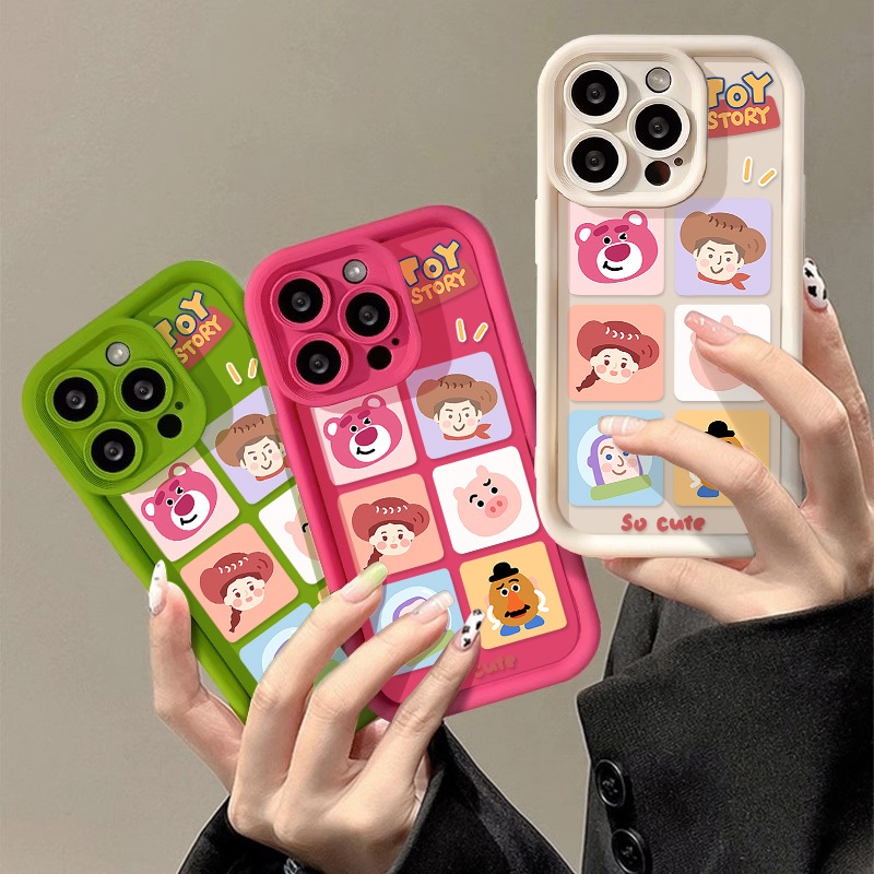 Mềm Ốp Điện Thoại Dẻo Họa Tiết Hoạt Hình Dễ Thương Cho iphone 15 15pro max 14 14pro 13 13pro 12 12pro 11 pro max 7 8 plus xr x xs max #0142