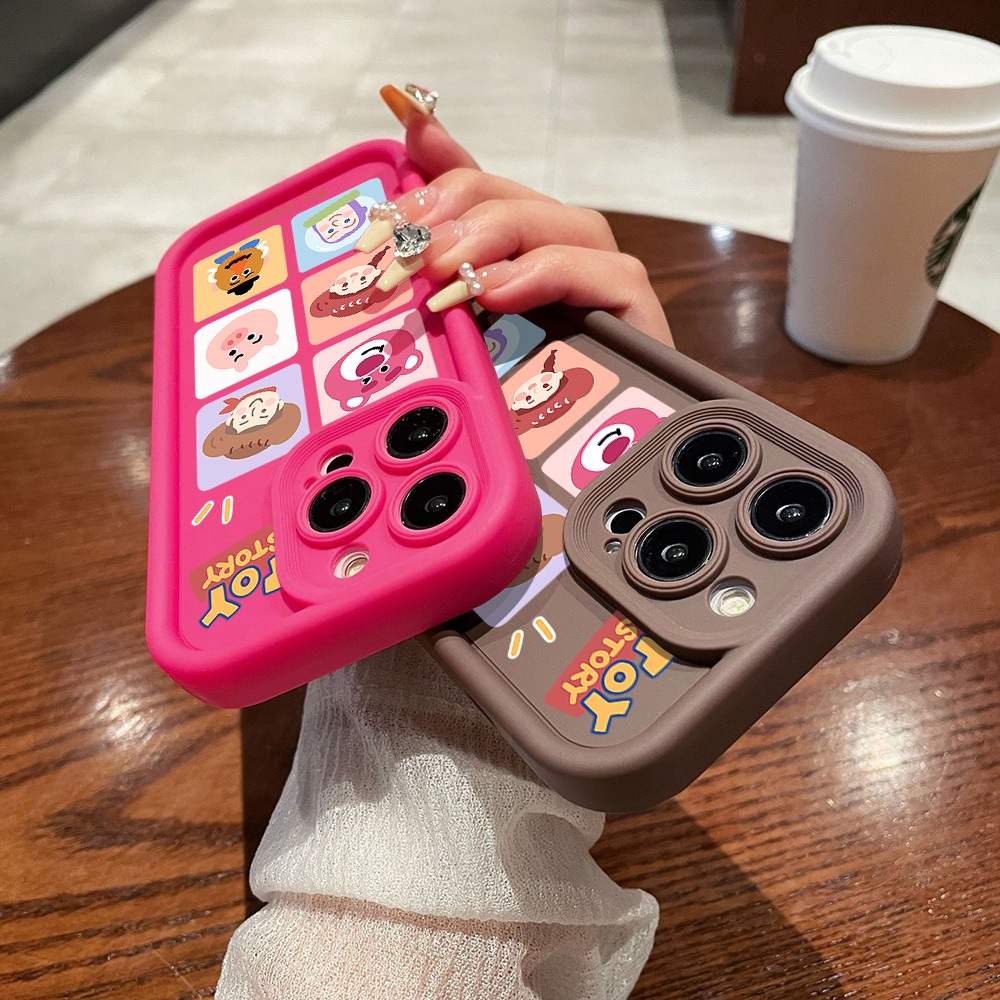 Mềm Ốp Điện Thoại Dẻo Họa Tiết Hoạt Hình Dễ Thương Cho iphone 15 15pro max 14 14pro 13 13pro 12 12pro 11 pro max 7 8 plus xr x xs max #0142