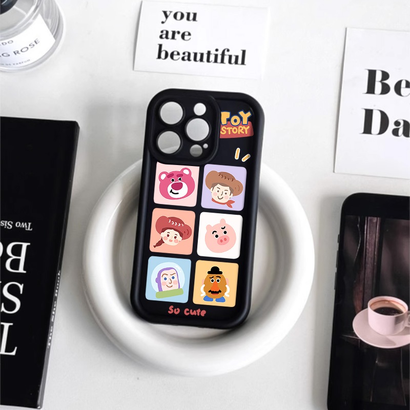 Mềm Ốp Điện Thoại Dẻo Họa Tiết Hoạt Hình Dễ Thương Cho iphone 15 15pro max 14 14pro 13 13pro 12 12pro 11 pro max 7 8 plus xr x xs max #0142