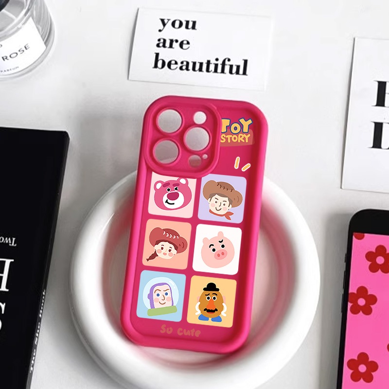 Mềm Ốp Điện Thoại Dẻo Họa Tiết Hoạt Hình Dễ Thương Cho iphone 15 15pro max 14 14pro 13 13pro 12 12pro 11 pro max 7 8 plus xr x xs max #0142