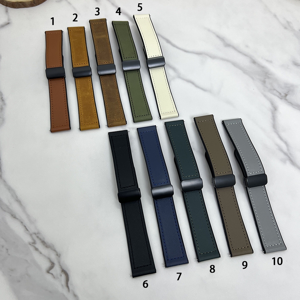 Dây Đeo Bằng Silicone Khóa Nam Châm Cho Đồng Hồ Thông Minh TicWatch pro 2020 2021 pro 3 GPS Ultra E3 E2