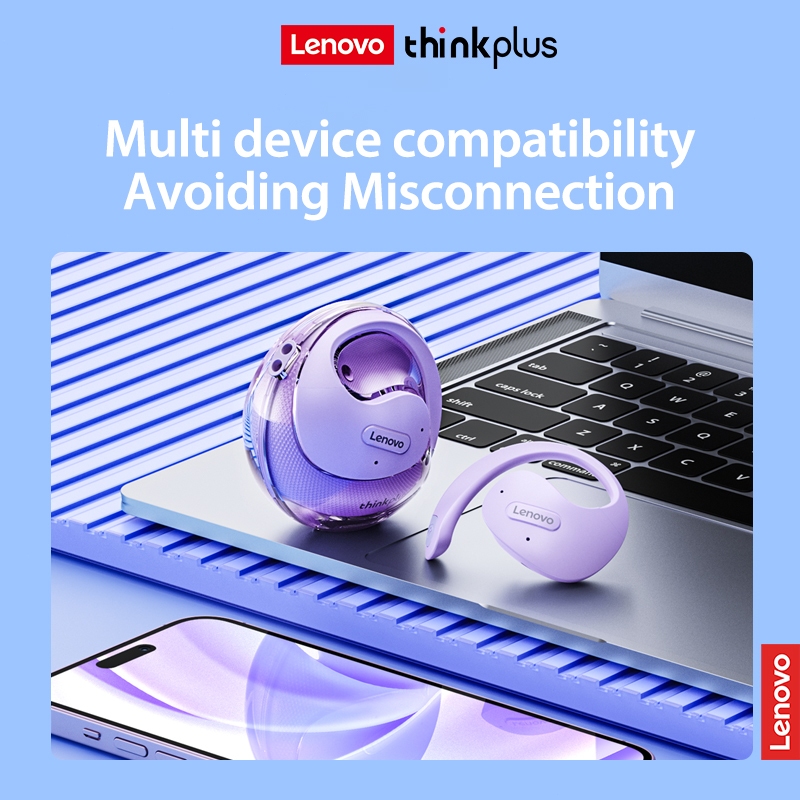 2024 Mới Tai Nghe Lenovo X15 Ball Bluetooth 5.4 Gọi Tai Nghe Không Dây Thể Thao Có dây buộc Lenovo X15 Prox Giảm Tiếng Ồn Tai Nghe Nhét Tai Có Mic