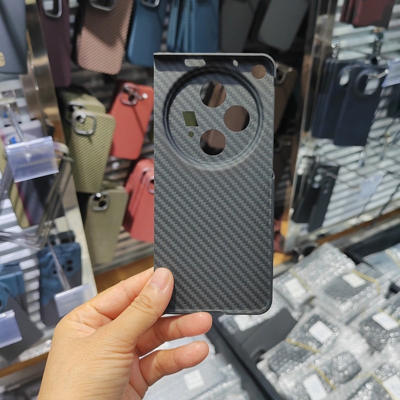 Bao Da Điện Thoại Bằng Sợi carbon 3d Siêu Mỏng Cho oppo find n3 Ốp