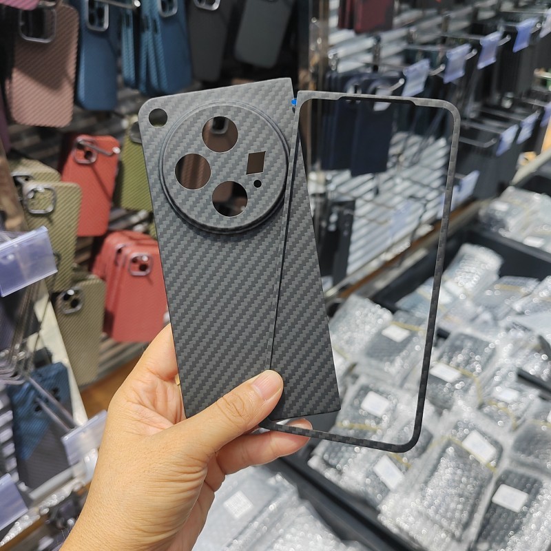 Bao Da Điện Thoại Bằng Sợi carbon 3d Siêu Mỏng Cho oppo find n3 Ốp