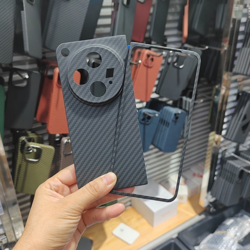 Bao Da Điện Thoại Bằng Sợi carbon 3d Siêu Mỏng Cho oppo find n3 Ốp