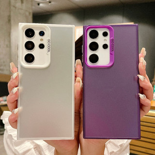Samsung Galaxy S23 S22 S21 Ultra S21 S20 FE Transparent Airbag Shockproof Protective Case