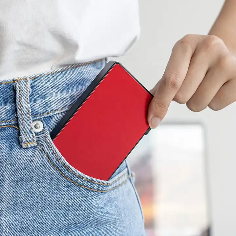 Ví Đựng Thẻ Tín Dụng RFID Bằng Nhôm Siêu Mỏng