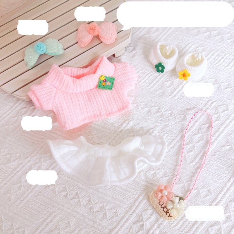 Đầm Len Cổ Cao 20cm Dễ Thương Dành Cho Búp Bê haripin song yaxuan