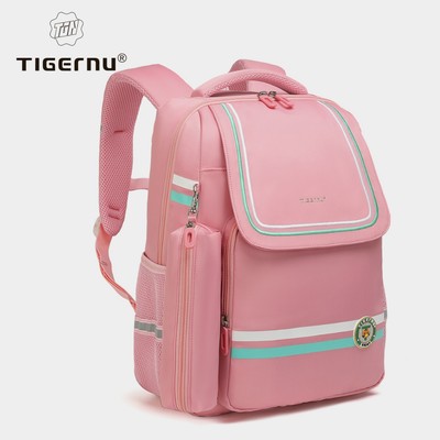 Tigernu 9037 Ba Lô Đi Học Siêu Nhẹ Sức Chứa Lớn Thời Trang Cho Bé