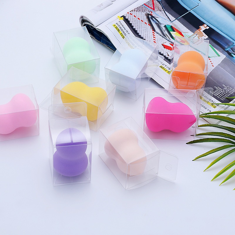 CODE mini không latex giọt nước bột phồng bầu cắt chéo bột phồng bộ làm đẹp trứng