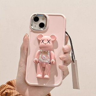 Ốp Điện Thoại Chống Rơi Họa Tiết Gấu violence Mẫu 2023 Cho iphone 15 14 13 12 11 pro max x xs xr 8 7 plus