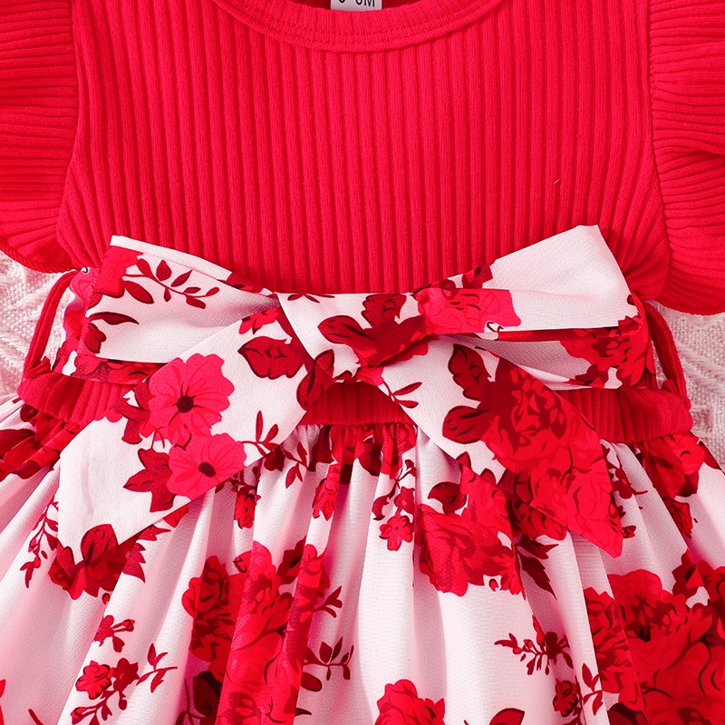 Váy Hai Dây bé gái 3-24 Tháng Sát Nách Bướm Kiểu Công Chúa Thời Trang Mùa Hè Dễ Thương Đầm Hoa Cho Bé Gái Trẻ em Sơ Sinh