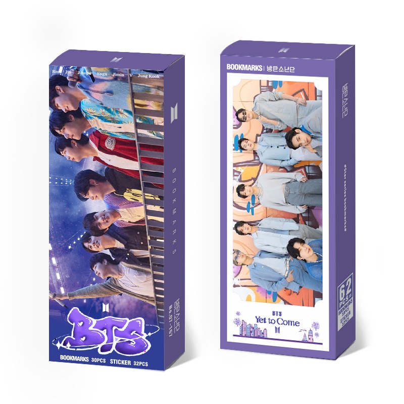 BTS Proof & 2022FESTA 9th Bookmark Stickers
