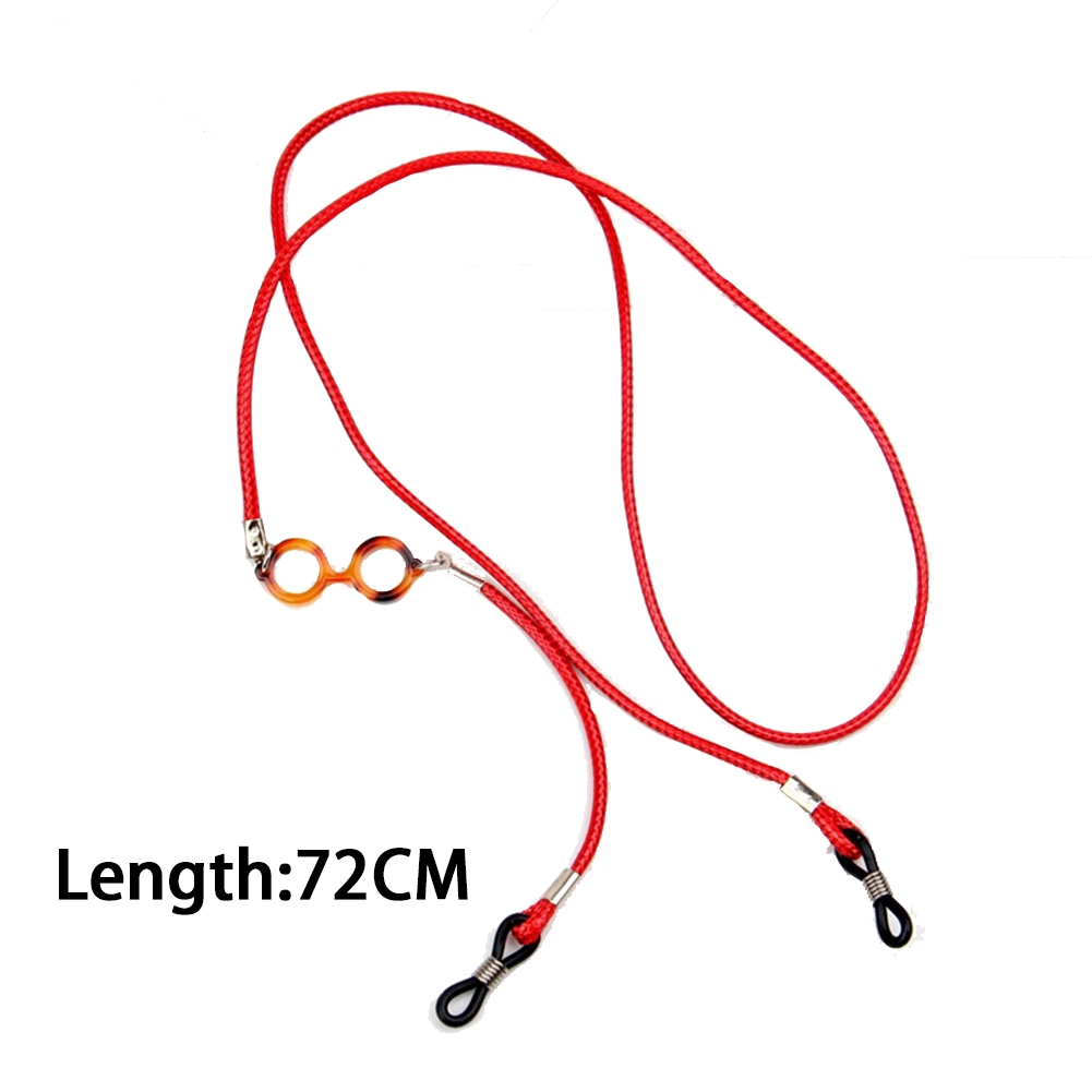 Dây Đeo Mắt Kính Bằng Da Độ Co Giãn Cao Thiết Kế Thời Trang