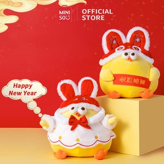 Miniso Đồ chơi nhồi bông Hình Chú Gà Trống 32cm Xinh Xắn