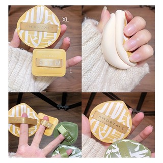 Xác thực 100% Mút trang điểm AMORTALS XL/ L mềm mại có thể sử dụng ướt và khô dụng cụ trang điểm Bông phấn trang điểm