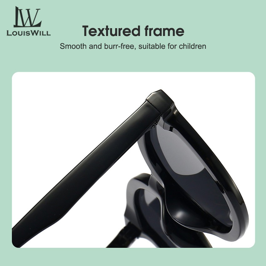 Louiswill Kính Mát Phân Cực Chống Tia uv400 Thời Trang Cho Bé