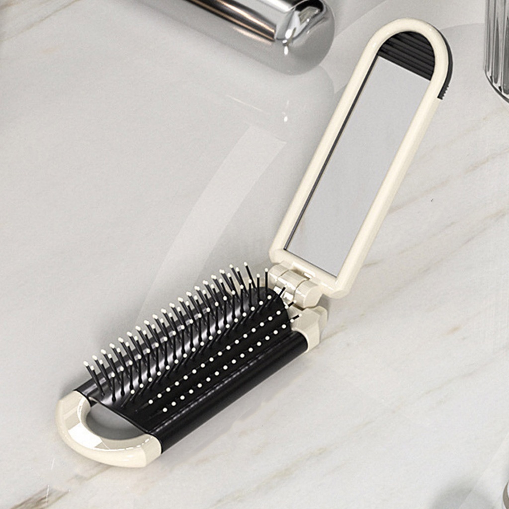 Bộ Lược Chải Tóc Và Gương Mát Xa Da Đầu mini Chuyên Nghiệp Làm Quà Tặng Sinh Nhật / Năm Mới