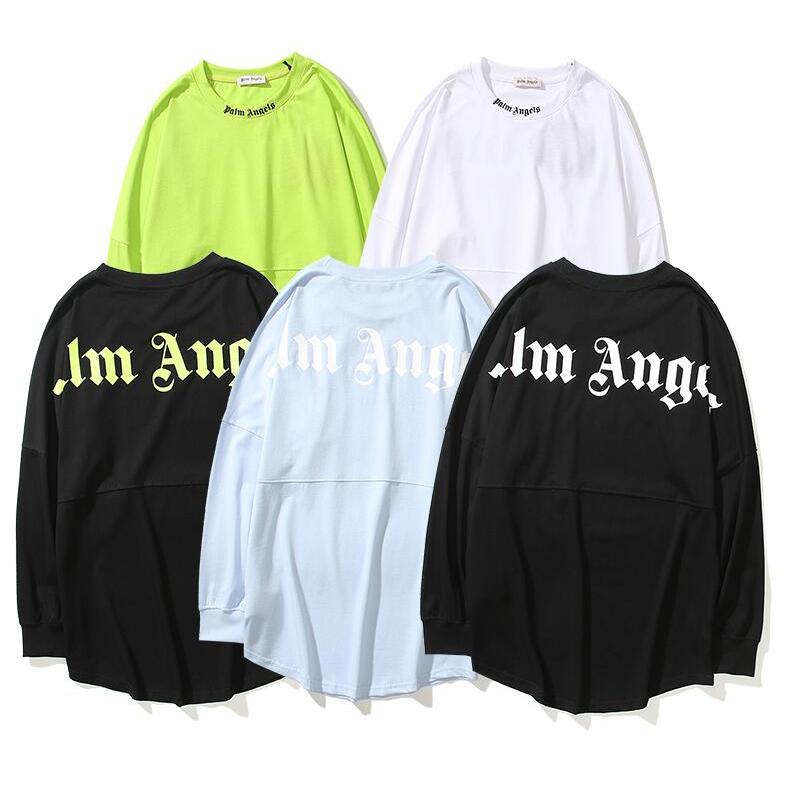 Áo Thun cotton unisex Tay Dài In Hình Cọ Thiên Thần Thời Trang