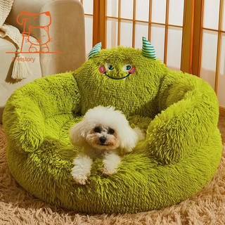 Kennel giường ngủ mùa đông ấm áp kích thước vừa và vừa cho thú cưng
