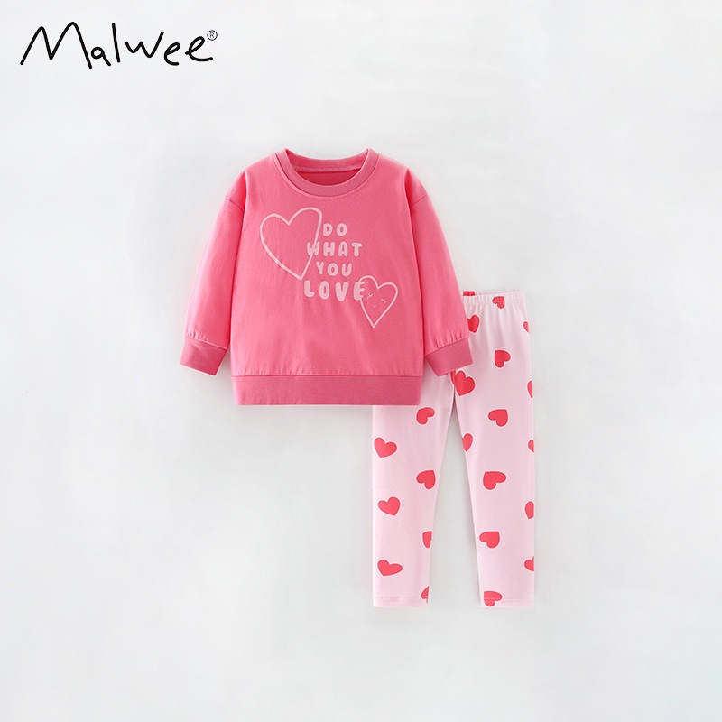 Bộ Áo Thun Tay Dài In Hình mickey / minnie / Hoạt Hình Dành Cho Bé Gái