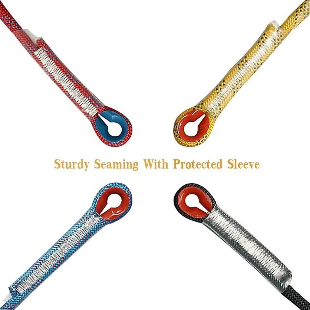 Dây dù tròn   an toàn dành cho thoát hiểm Màu cam xanh leo núi Dây leo núi ngoài trời