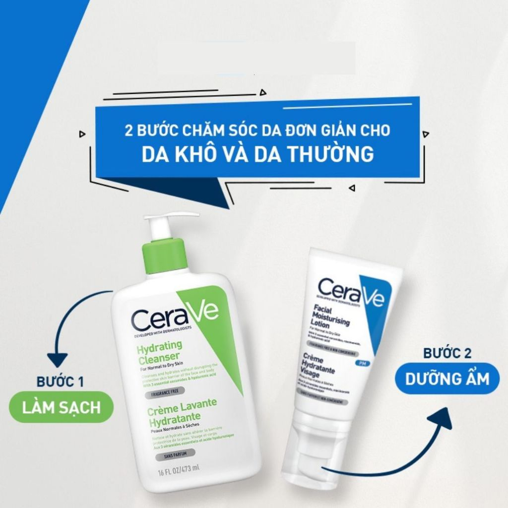 Kem dưỡng ẩm CeraVe PM Facial Moisturising Lotion 52ML