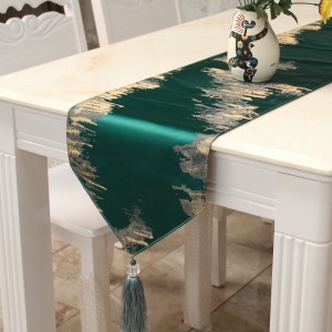 Khăn trải bàn thêu họa tiết phong cách Trung Hoa cổ điển sang trọng