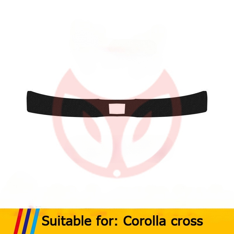Miếng Dán Sợi Carbon Chống Trầy Trang Trí Bảo Vệ Bàn Đạp Xe Hơi TOYOTA CROSS 2019-2022COROLLA CC