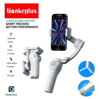 Tiankoplus Gậy Chụp Ảnh selfie Điện Thoại 3 Trục Có Đèn