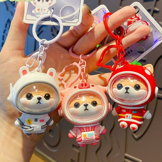 Móc khóa hình búp bê phi hành gia hoạt hình sáng tạo cho nam và nữ