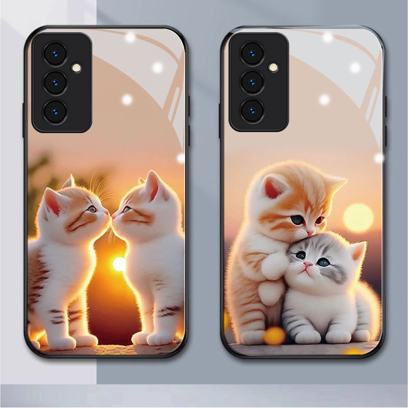 Ốp Điện Thoại Mặt Kính Cho samsung a50 / a50s / a3s a145g a545g a51 a125g a10s a135g a03s A3135G a51