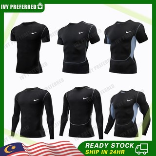  Nhanh Khô Nén Áo Tập Gym Thể Thao Áo Sơ Mi Tay Dài Bóng Rổ Thể Thao Thoáng Khí Co Giãn Mỏng Unisex Chặt Phù Hợp Với Chạy Tập Luyện Slim Fit Áo 