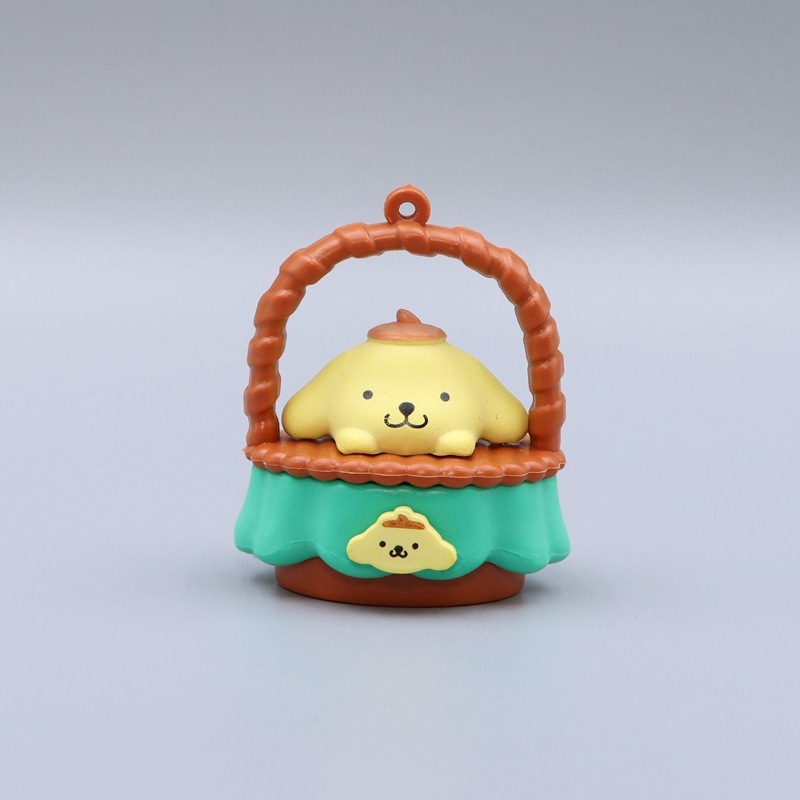 Set 5 Mô Hình Nhân Vật Phim Hoạt Hình sanrio kuromi hello kitty 5.5cm