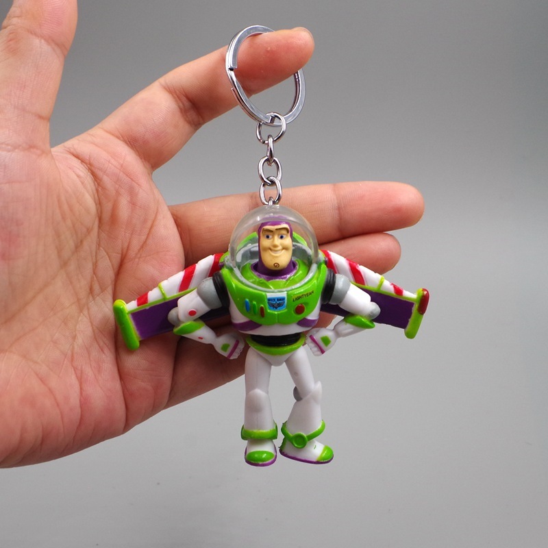 Set 4 Móc Khóa Mô Hình Nhân Vật Phim toy story 5-8cm